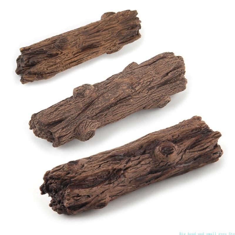 Aquarium Plant Substrate - Dekorasi Akuarium Batang Pohon Log Plastik