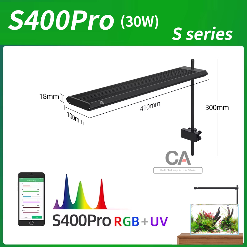 Live Plant Aquarium - Lampu Akuarium WEEK AQUA Seri S