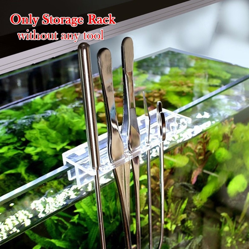 Aquarium Plant Holder - 1PCS rak penyimpanan peralatan tanaman akuarium,