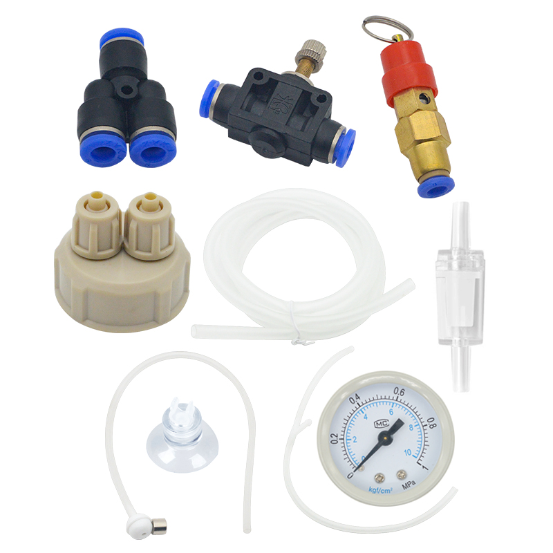 Aquarium Liquid Carbon - DIY Aksesori Pengukur Tekanan Generator Kontrol