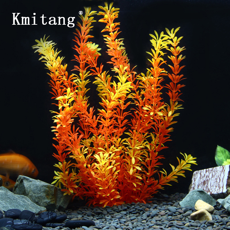 Aquarium Plant Substrate - Tanaman Tropis 100cm, Rumput Air Buatan