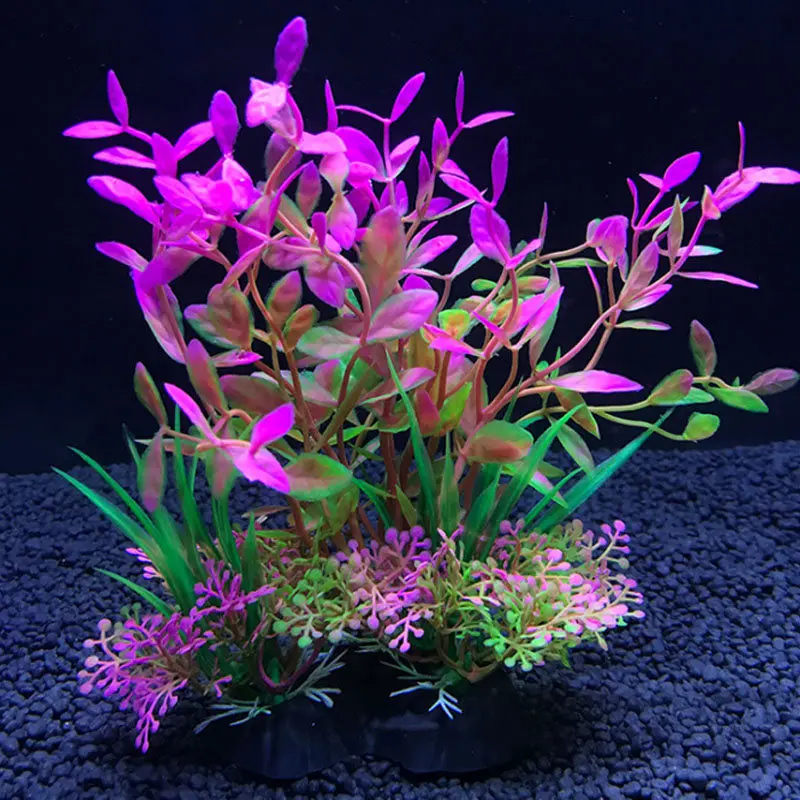 Live Plant Aquarium - Aquarium Buatan Dekorasi Tanaman Simulasi Air