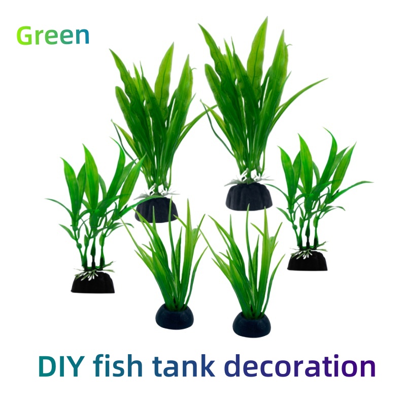 Live Plant Aquarium - 6 buah Paket Tanaman Akuarium, Dekorasi