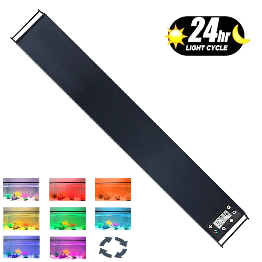 Akuarium 120cm, Lampu LED Spek - Aquarium Plant Light ulasan dan harga