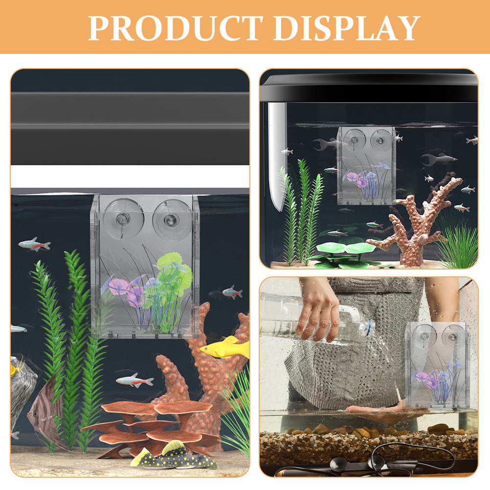 3 Buah Wadah Tanaman Akuarium, - Plant Aquarium Pot ulasan dan harga