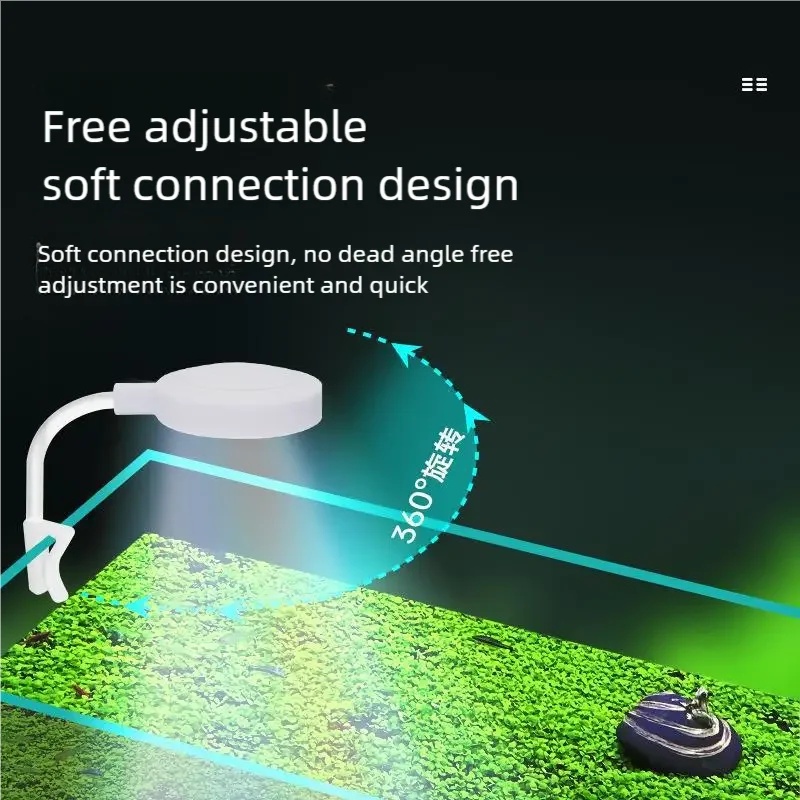 Lampu Akuarium LED 3W Clip-On  - Aquarium Plant Light ulasan dan harga