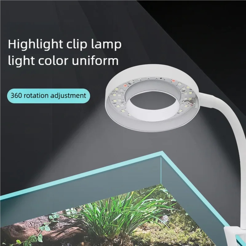 Lampu Akuarium LED 3W Clip-On  - Aquarium Plant Light ulasan dan harga