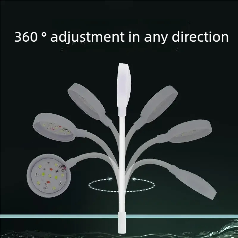 Lampu Akuarium LED 3W Clip-On  - Aquarium Plant Light ulasan dan harga