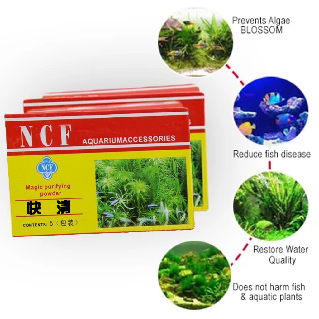 Bubuk Pemurni Air Akuarium Men - Aquarium Moss ulasan dan harga