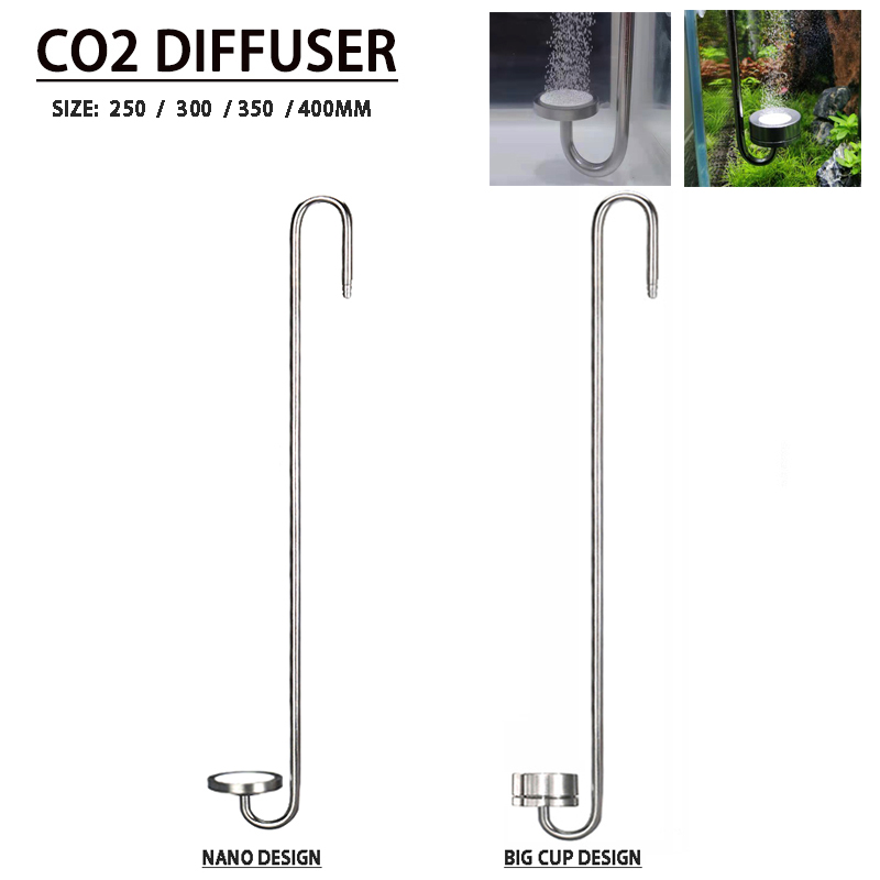 ZRDR Aquarium CO2 Diffuser Bah - Aquarium Liquid Carbon ulasan dan harga