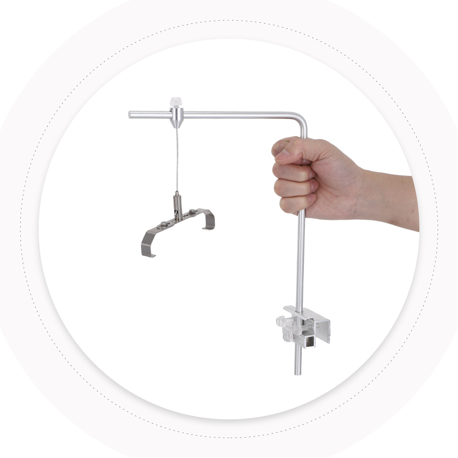 1 Pasang Penyangga Lampu Akuar - Aquarium Plant Holder ulasan dan harga