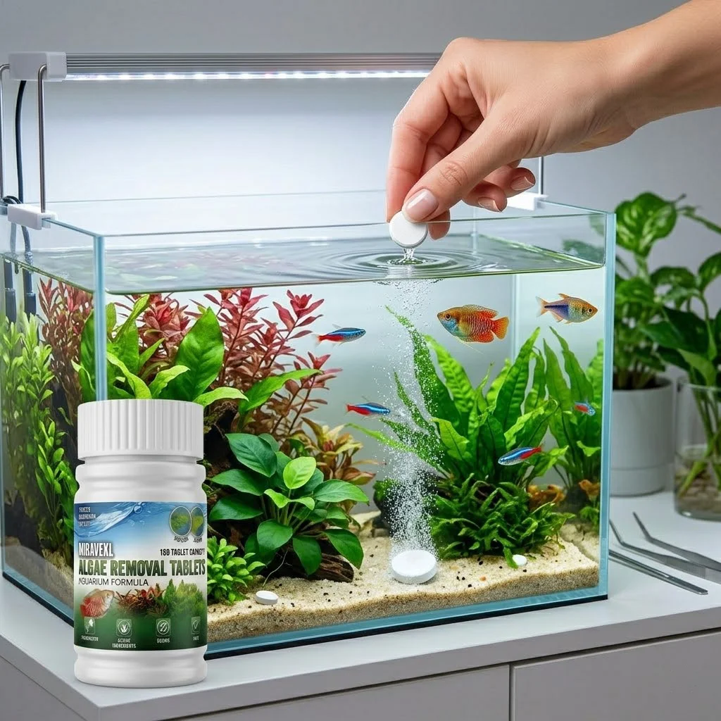MIRAVEXL 150 Tablet, Penghilan - Planted Aquarium Cleaning ulasan dan harga