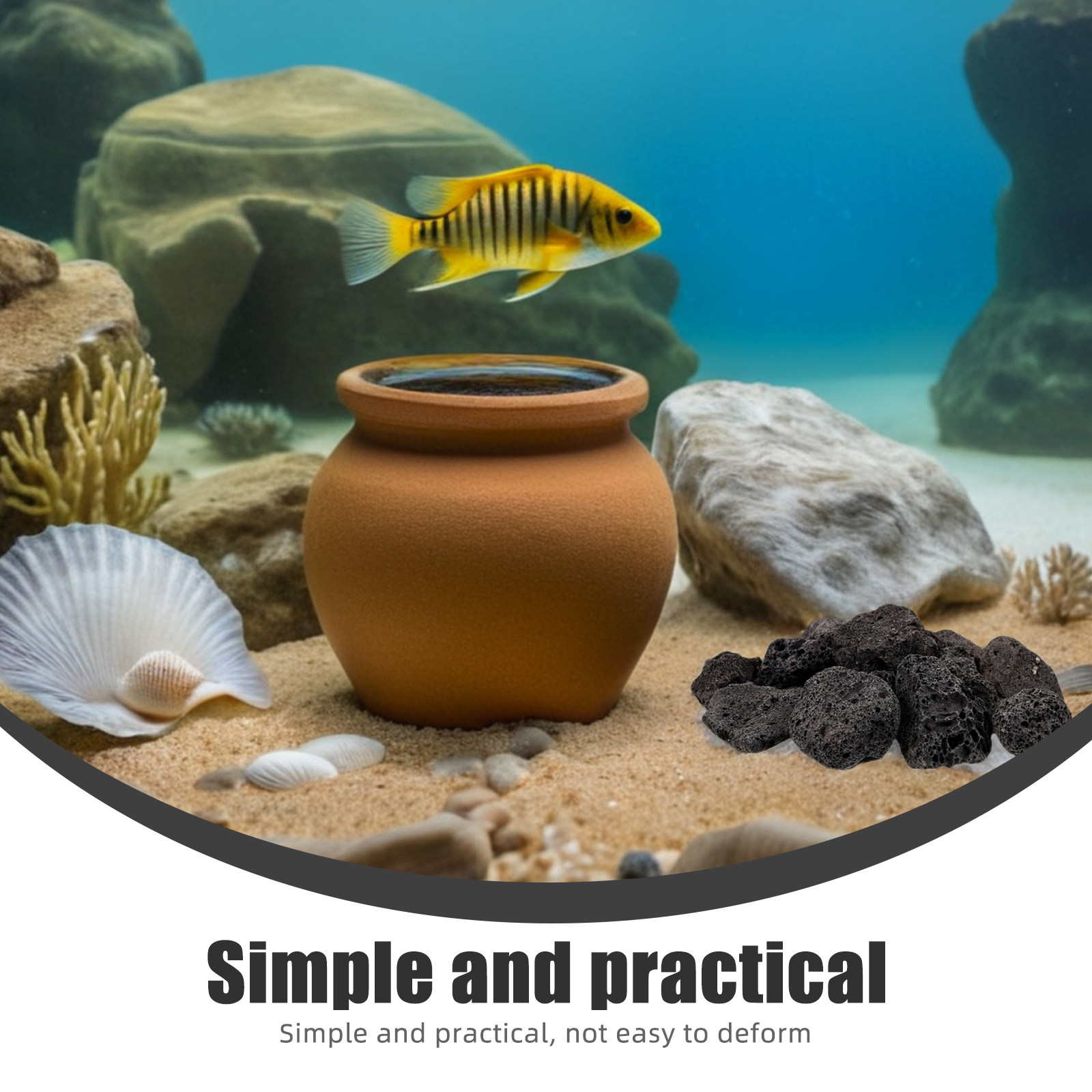 1 Pak Batu Vulkanik Alami Batu - Plant Aquarium Pot ulasan dan harga